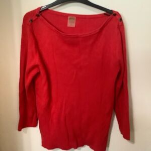 ANNE KLEIN:  Red Women's Sweater